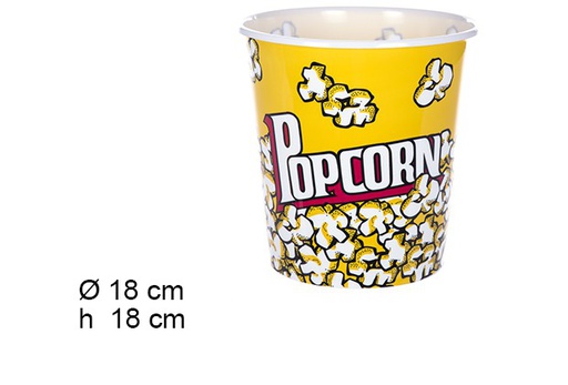 [102386] Seau à pop-corn 18 cm 