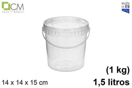 [102742] Contenitore multiuso in plastica 1.500 ml (1 kg)