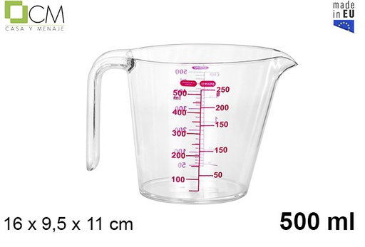 [103034] Brocca in plastica graduata 500 ml