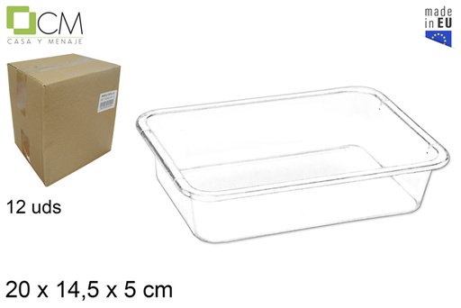 [103036] Plateau en plastique transparent nº1