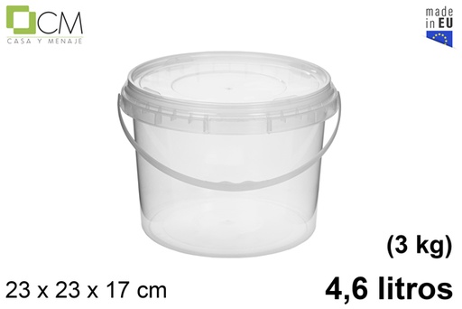 [103112] Récipient en plastique multi-usages 4.600 ml (3 kg)