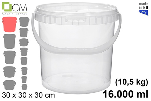 [103123] Récipient en plastique multi-usages 16.000 ml (10,5 kg)