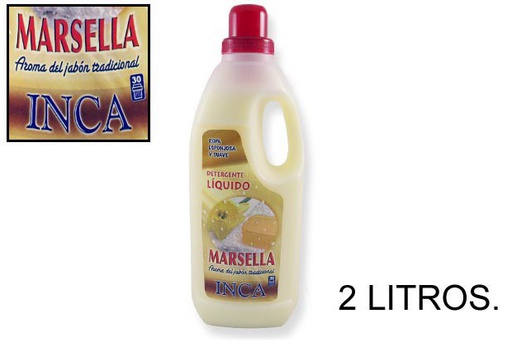 [103200] Detergente líquido Inca Marselha 2 l.