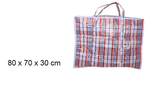 [104181] Bolsa de ráfia 80x70 cm